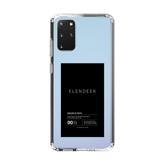 Slim Protection Case［ ELENDEEK - Logo Sticker - Black ］