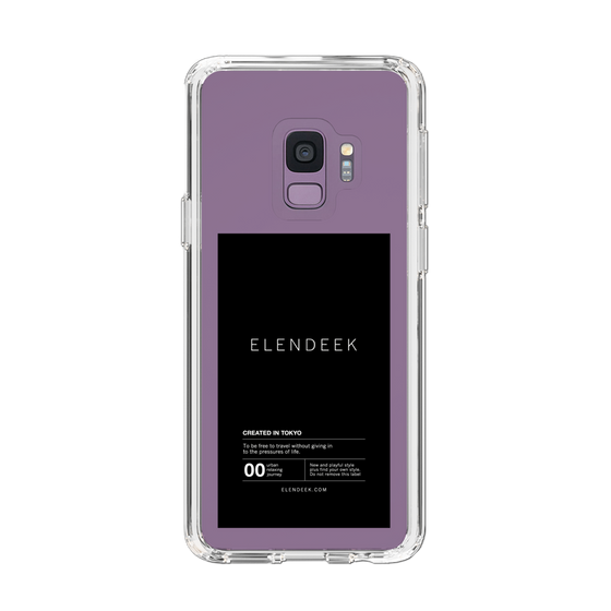 Slim Protection Case［ ELENDEEK - Logo Sticker - Black ］
