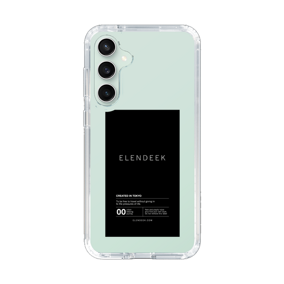 Slim Protection Case［ ELENDEEK - Logo Sticker - Black ］