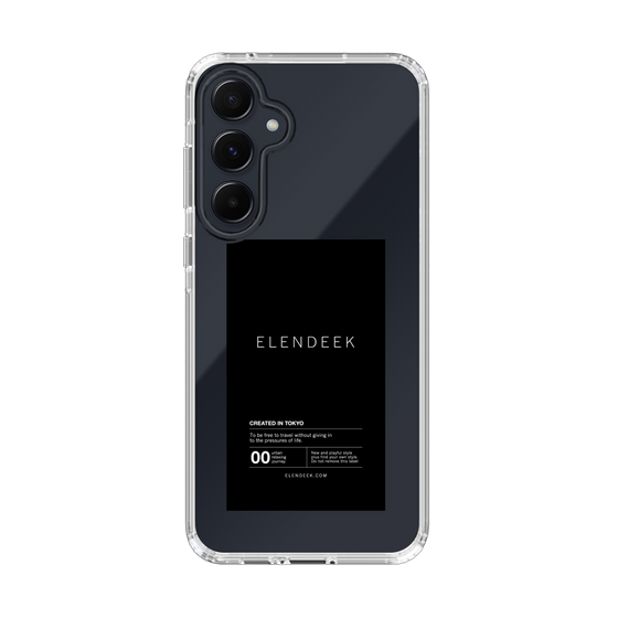 Slim Protection Case［ ELENDEEK - Logo Sticker - Black ］