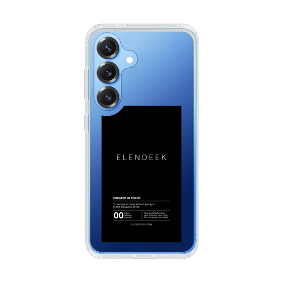 Slim Protection Case［ ELENDEEK - Logo Sticker - Black ］