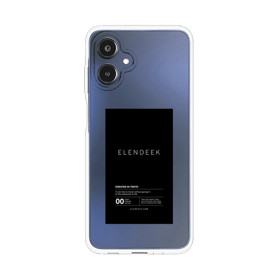Slim Protection Case［ ELENDEEK - Logo Sticker - Black ］