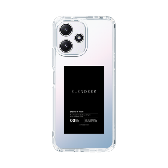 Slim Protection Case［ ELENDEEK - Logo Sticker - Black ］