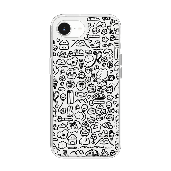 Slim Protection Case［ Mokumoku-chan - All-over Pattern ］