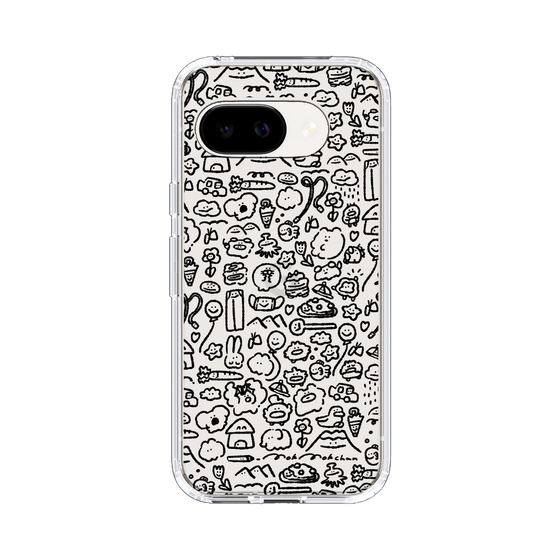 Slim Protection Case［ Mokumoku-chan - All-over Pattern ］