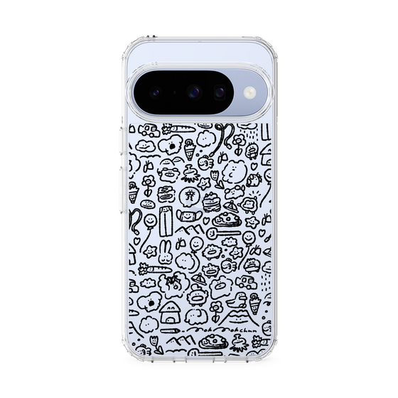 Slim Protection Case［ Mokmokchan - All-over Pattern ］