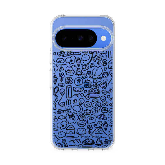 Slim Protection Case［ Mokmokchan - All-over Pattern ］