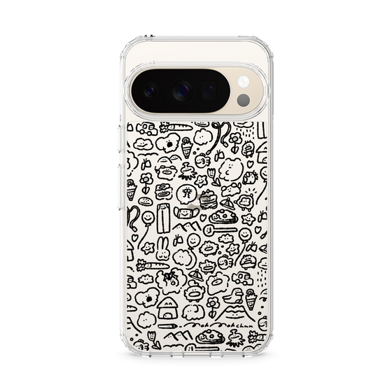 Slim Protection Case［ Mokmokchan - All-over Pattern ］