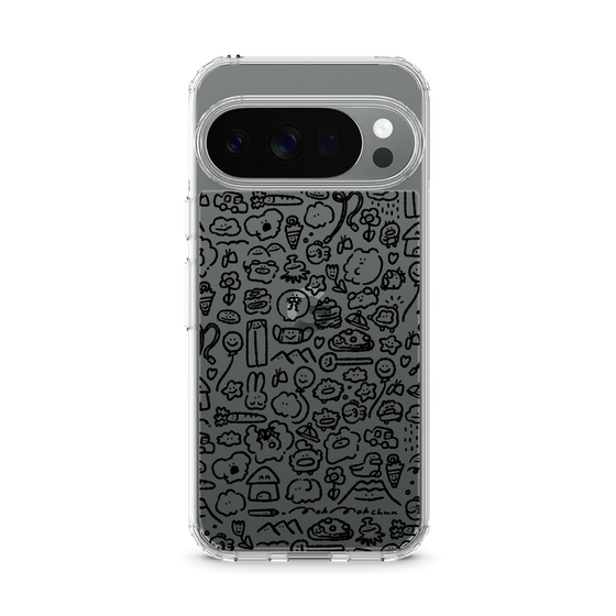 Slim Protection Case［ Mokmokchan - All-over Pattern ］