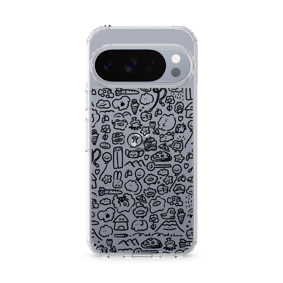 Slim Protection Case［ Mokmokchan - All-over Pattern ］
