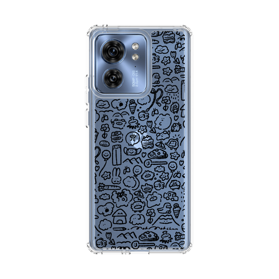 Slim Protection Case［ Mokmokchan - All-over Pattern ］