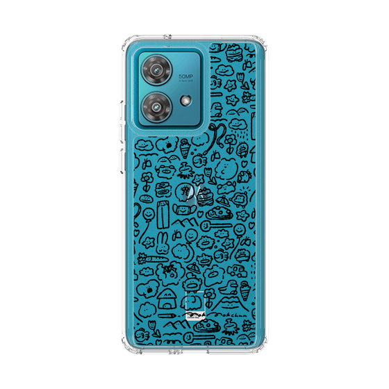 Slim Protection Case［ Mokmokchan - All-over Pattern ］
