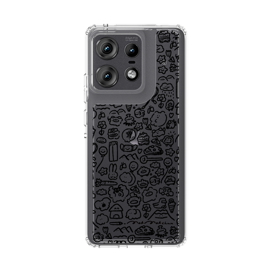 Slim Protection Case［ Mokmokchan - All-over Pattern ］