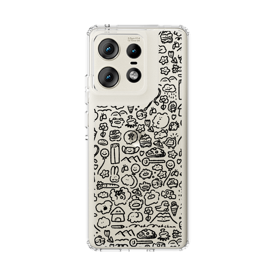 Slim Protection Case［ Mokmokchan - All-over Pattern ］