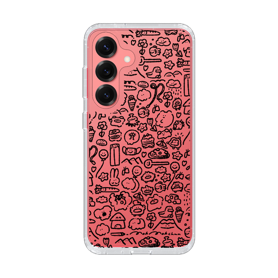 Slim Protection Case［ Mokumoku-chan - All-over Pattern ］