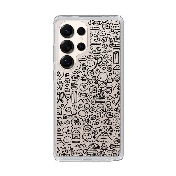 Slim Protection Case［ Mokumoku-chan - All-over Pattern ］