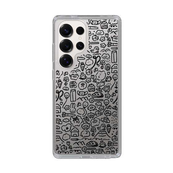 Slim Protection Case［ Mokumoku-chan - All-over Pattern ］