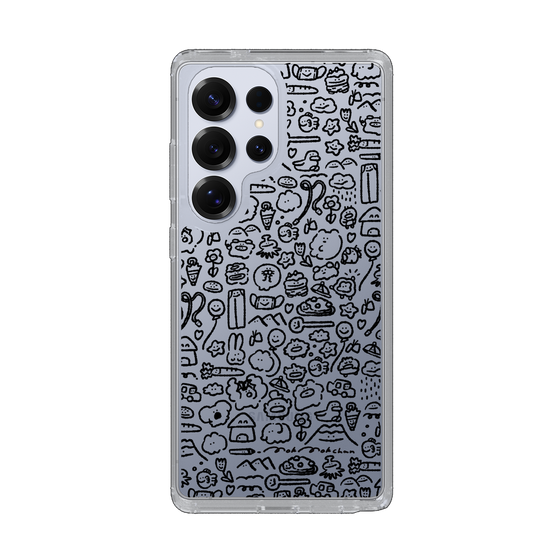 Slim Protection Case［ Mokumoku-chan - All-over Pattern ］
