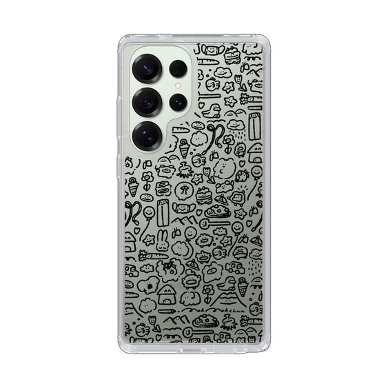 Slim Protection Case［ Mokumoku-chan - All-over Pattern ］
