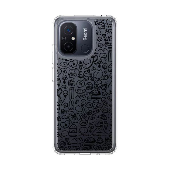 Slim Protection Case［ Mokmokchan - All-over Pattern ］