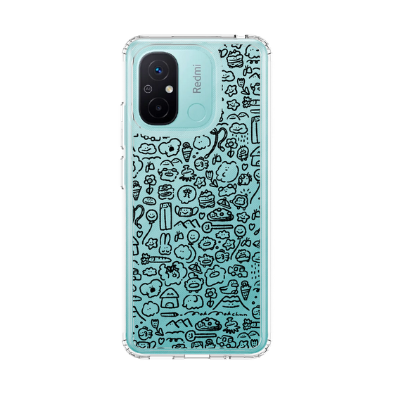 Slim Protection Case［ Mokmokchan - All-over Pattern ］