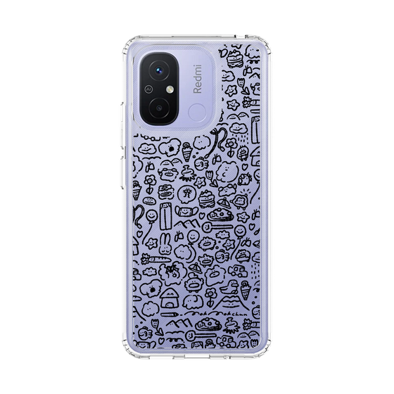 Slim Protection Case［ Mokmokchan - All-over Pattern ］