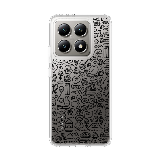 Slim Protection Case［ Mokmokchan - All-over Pattern ］
