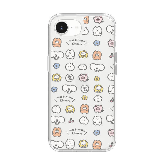 Slim Protection Case［ Mokumoku-chan - Cute Stamps ］