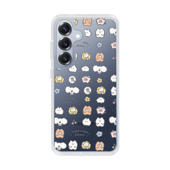 Slim Protection Case［ Mokumoku-chan - Cute Stamps ］