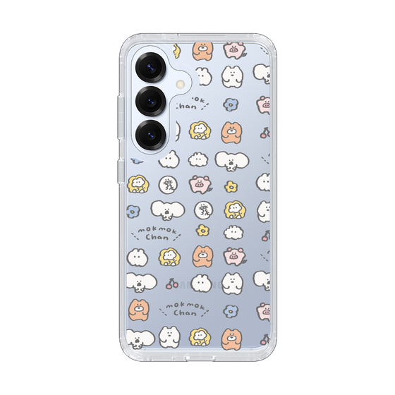 Slim Protection Case［ Mokumoku-chan - Cute Stamps ］