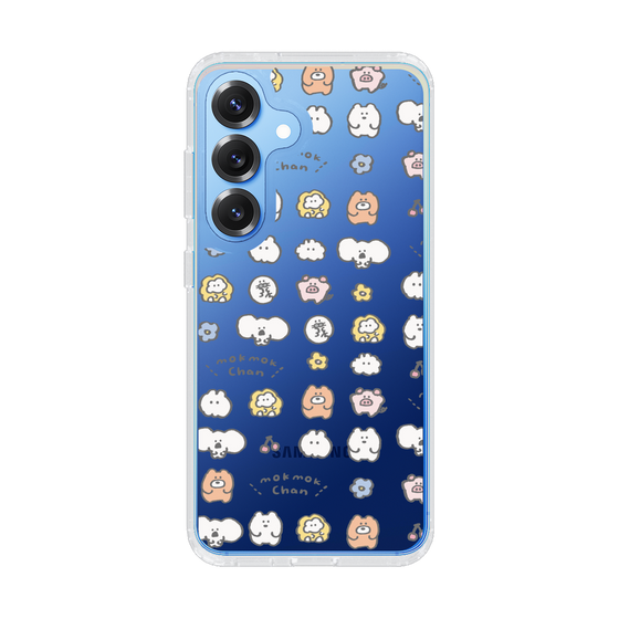 Slim Protection Case［ Mokumoku-chan - Cute Stamps ］