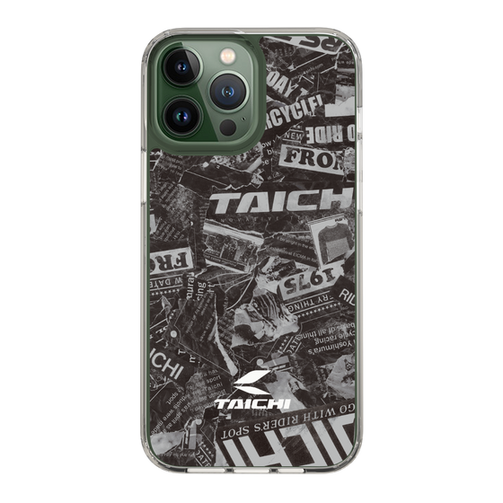 Slim Protection Case［ TAICHI - NEWS BLACK ］