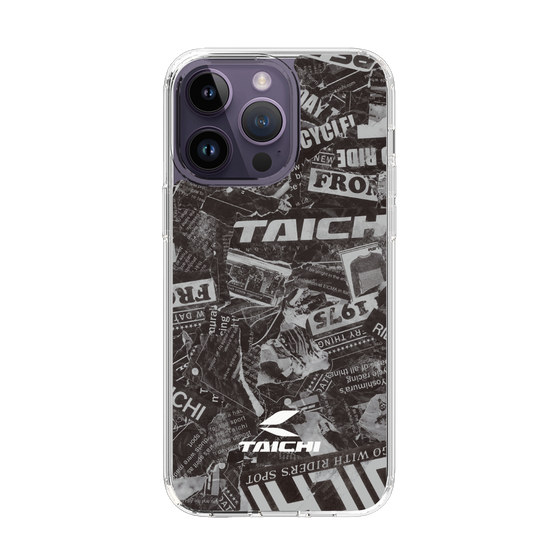 Slim Protection Case［ TAICHI - NEWS BLACK ］