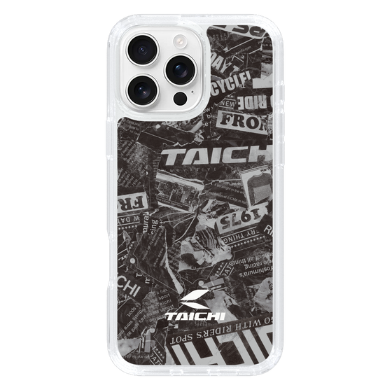 Slim Protection Case［ TAICHI - NEWS BLACK ］