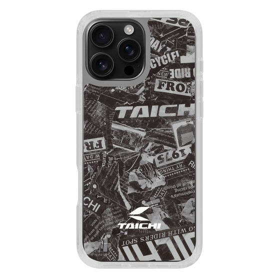 Slim Protection Case［ TAICHI - NEWS BLACK ］