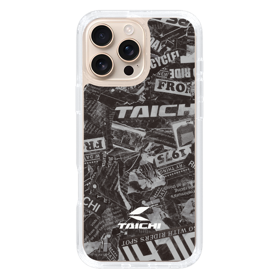 Slim Protection Case［ TAICHI - NEWS BLACK ］