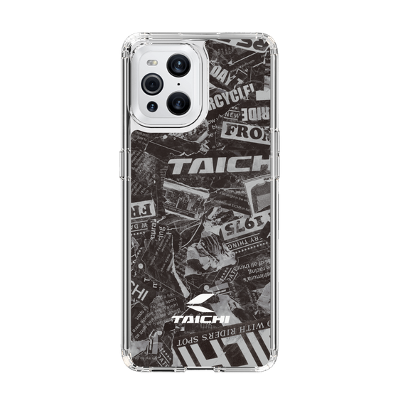 Slim Protection Case［ TAICHI - NEWS BLACK ］