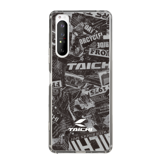 Slim Protection Case［ TAICHI - NEWS BLACK ］
