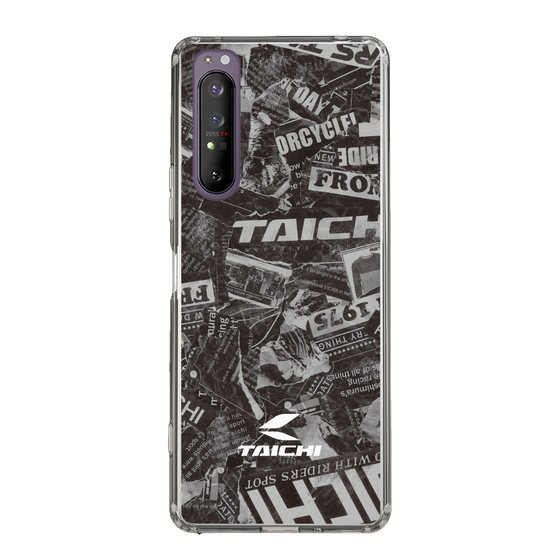 Slim Protection Case［ TAICHI - NEWS BLACK ］