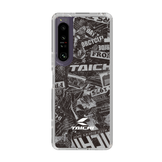 Slim Protection Case［ TAICHI - NEWS BLACK ］