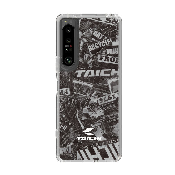 Slim Protection Case［ TAICHI - NEWS BLACK ］