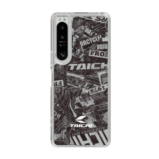 Slim Protection Case［ TAICHI - NEWS BLACK ］