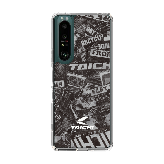 Slim Protection Case［ TAICHI - NEWS BLACK ］