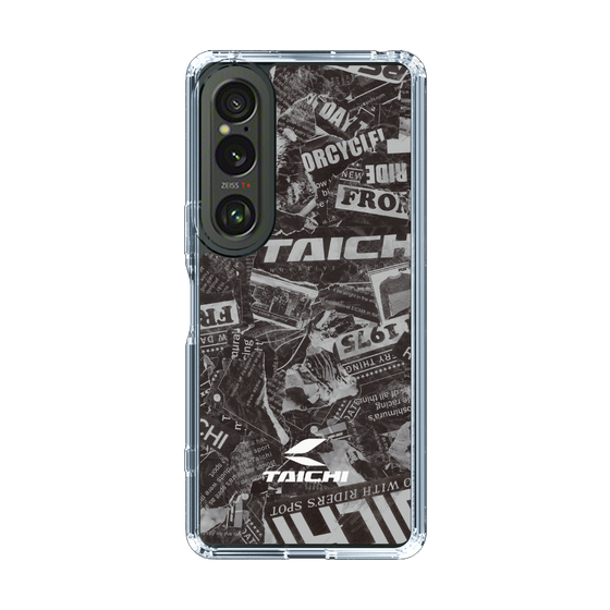 Slim Protection Case［ TAICHI - NEWS BLACK ］
