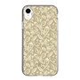 Slim Protection Case［ Ungrid - FlowerPrint - Beige ］