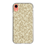 Slim Protection Case［ Ungrid - FlowerPrint - Beige ］