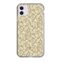 Slim Protection Case［ Ungrid - FlowerPrint - Beige ］