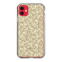 Slim Protection Case［ Ungrid - FlowerPrint - Beige ］