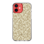 Slim Protection Case［ Ungrid - FlowerPrint - Beige ］