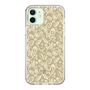 Slim Protection Case［ Ungrid - FlowerPrint - Beige ］
